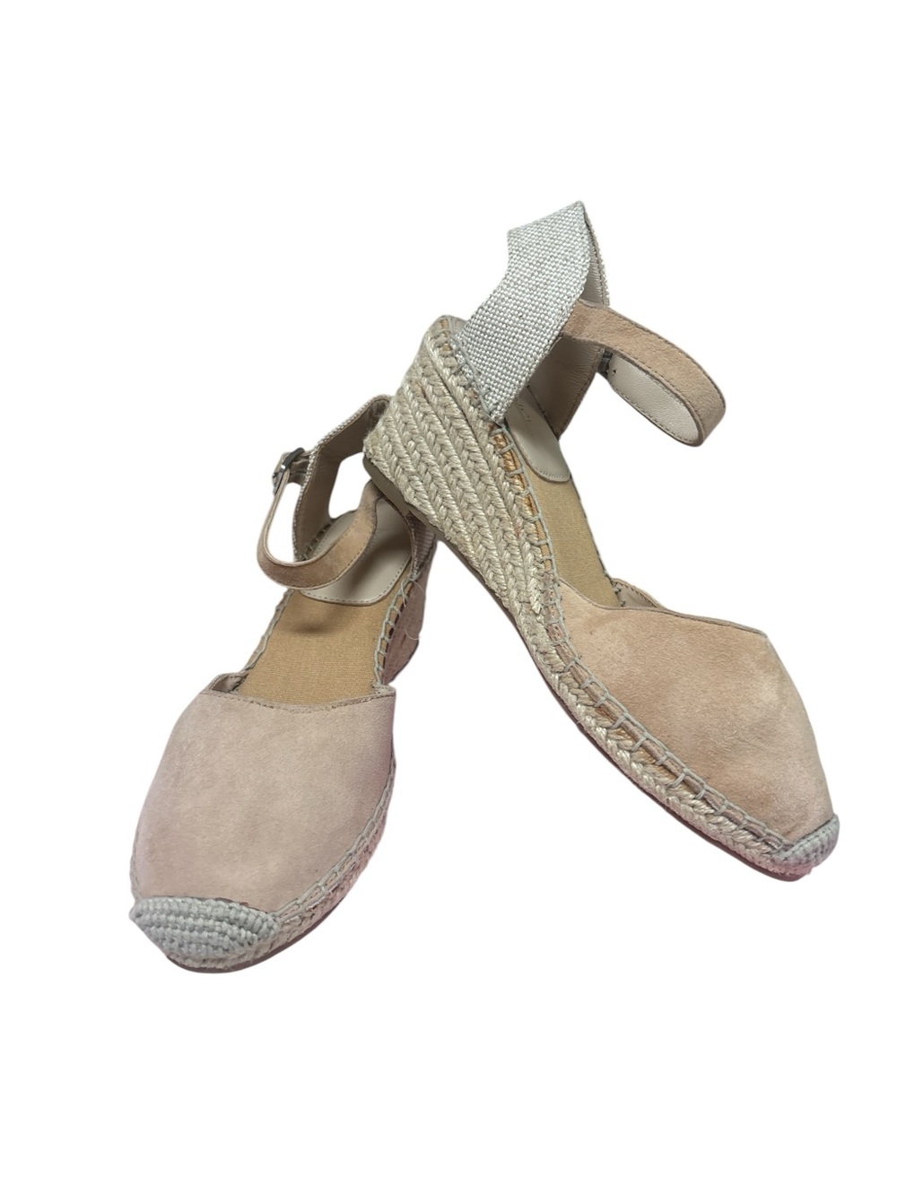 Botkier Sand Nubuck Wedge Sandals